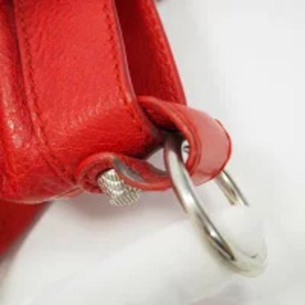 Balenciaga Shoulder Bag The First Leather Red - Picture 8 of 11